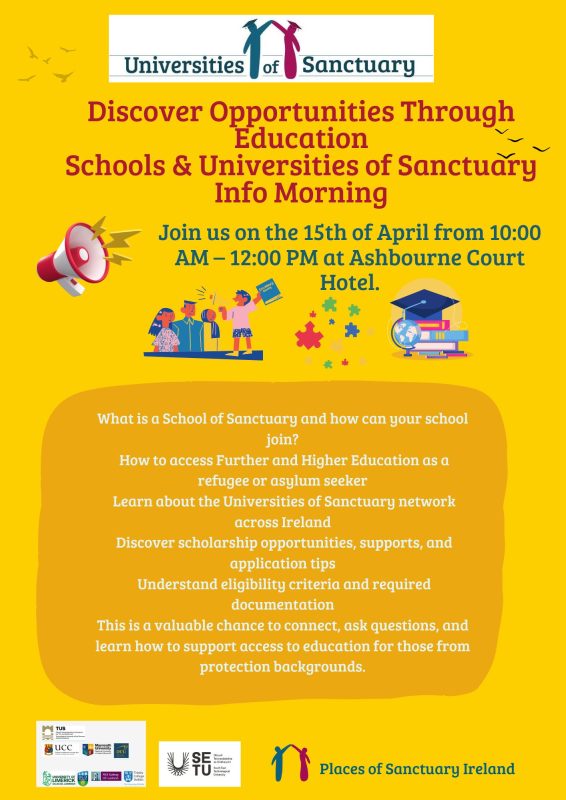 Universites of Sanctuary Information session in Co. Meath